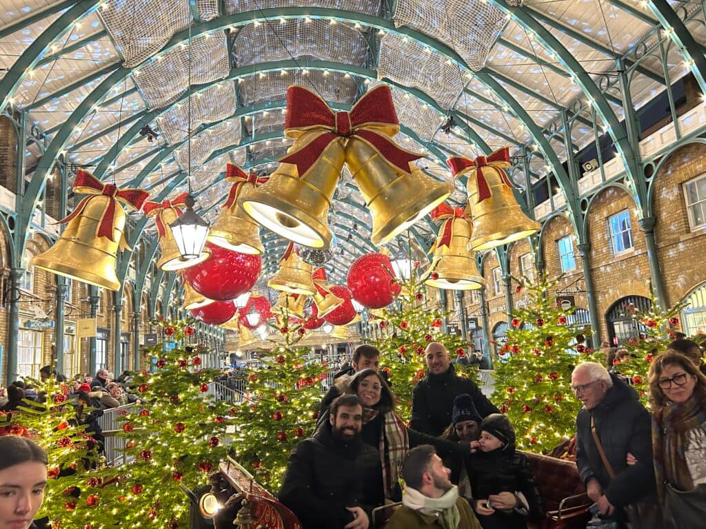 London Markets Covent Garden Market at Christmas
