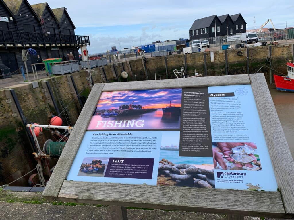 Best seaside towns from London Whitstable Harbour