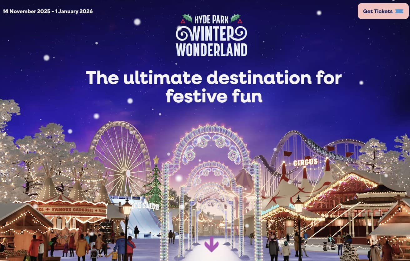 Best London Christmas markets 2025 Winter Wonderland Animated Picture