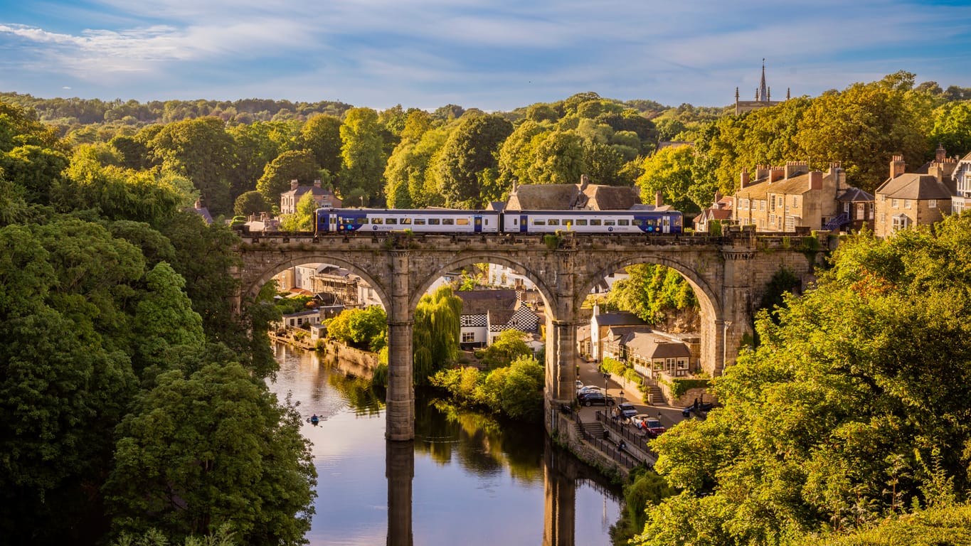 Best UK road trips Knaresborough Viaduct