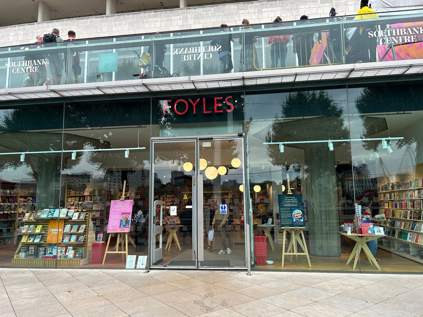 Best shopping in London Best Souvenir Shopping - Foyles on South Bank