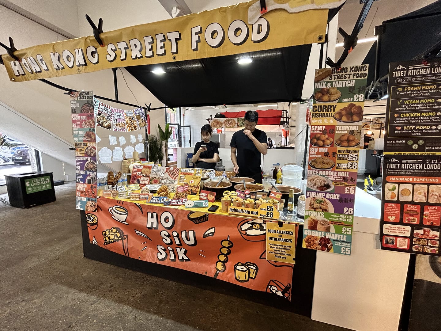 London Foodie Markets & Beer Mile Guide Hong Kong Street Food Store on Brick Lane