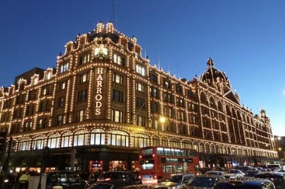 Harrods at Christmas
