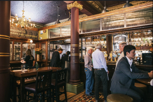 Historic pubs of London Hung Drawn and Quartered Pub at Tower Hill