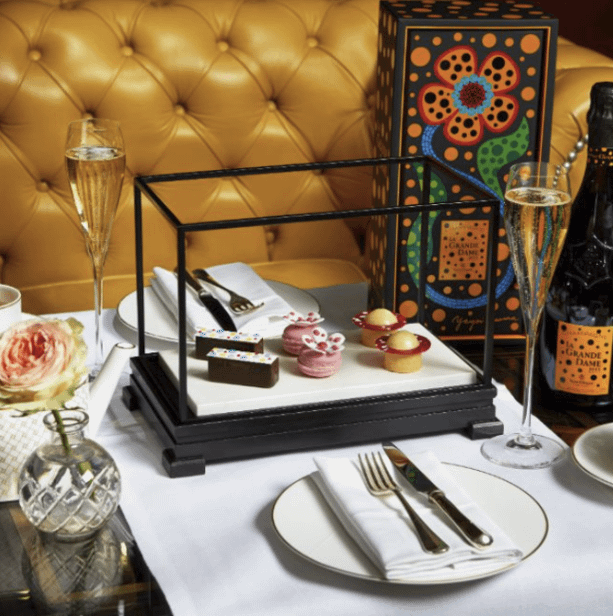 London Themed Afternoon Tea Art Afternoon Tea at Rosewood Hotel