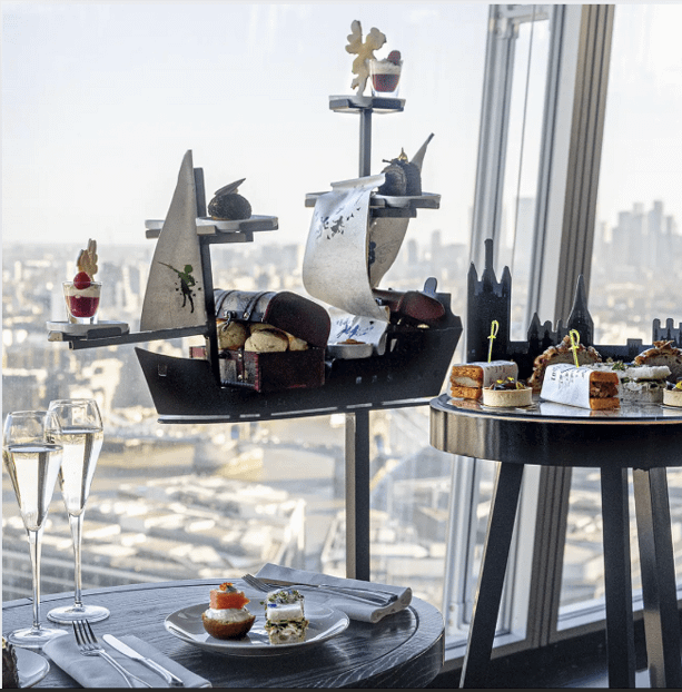 Afternoon Tea with at the Shard