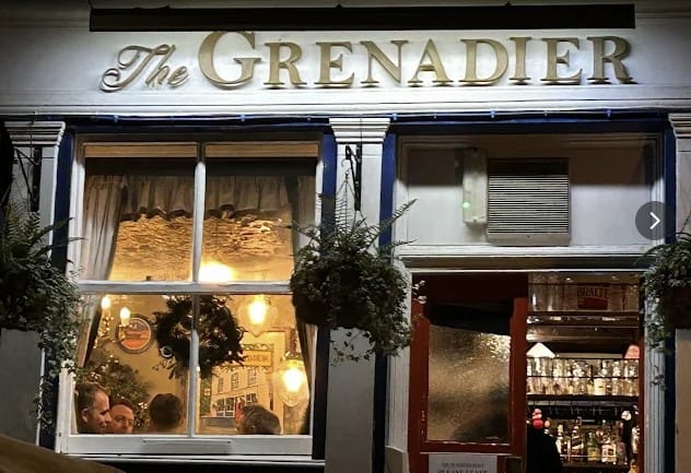 Best Christmas pubs in London The Grenadier, Belgravia