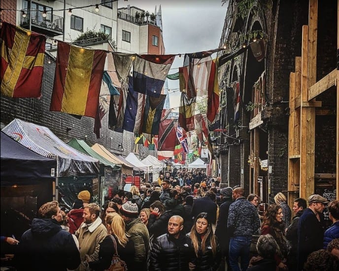 London Foodie Markets & Beer Mile Guide Maltby Street Market