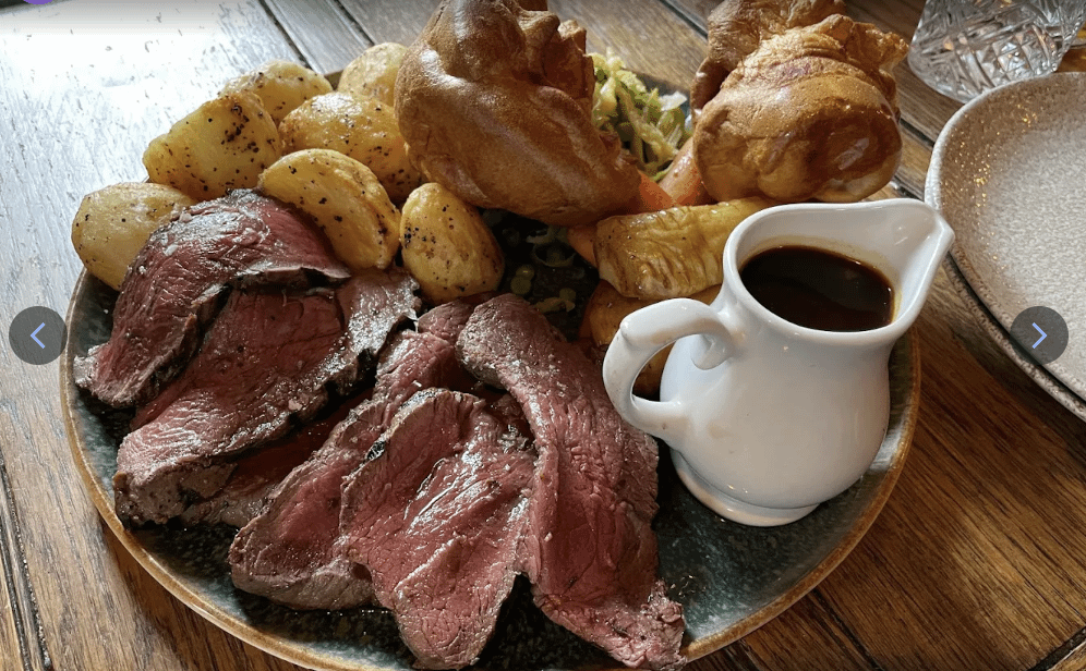 Best Sunday Roast in London The Spaniards Inn Roast Beef with all the trimmings