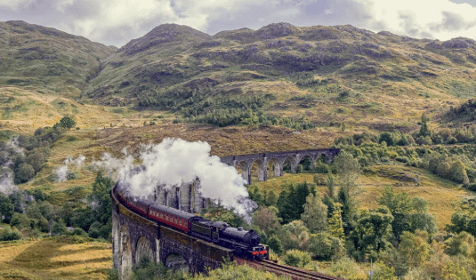 Glenfinnan Viaduct Hogwarts Express